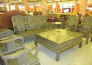 永亮紅木雞翅木萬字紋八件套 品味經典的中式家居藝術